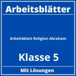 Arbeitsblatt Religion Klasse 5 Arbeitsblätter Abraham PDF