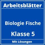 Arbeitsblätter Biologie Fische Klasse 5 Kostenlos PDF