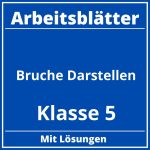 Brüche Darstellen Klasse 5 Arbeitsblätter PDF