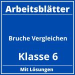 Brüche Vergleichen Klasse 6 Arbeitsblätter PDF