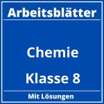 Chemie Klasse 8 Arbeitsblätter Kostenlos PDF