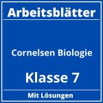 Cornelsen Arbeitsblätter Biologie  Klasse 7 PDF