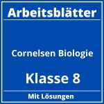 Cornelsen Arbeitsblätter Biologie  Klasse 8 PDF