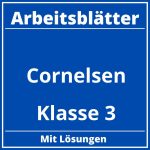 Cornelsen Arbeitsblätter Klasse 3 PDF