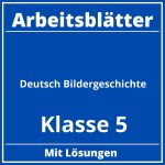 Arbeitsblätter Deutsch Klasse 5 Bildergeschichte PDF