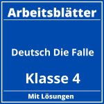 Arbeitsblätter Deutsch Klasse 4 Die 4 Fälle PDF