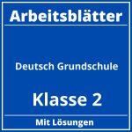 Arbeitsblätter Deutsch Grundschule Klasse 2 Kostenlos PDF