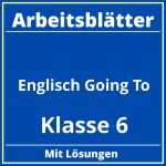 Englisch Arbeitsblätter Klasse 6 Going To PDF