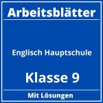 Arbeitsblätter Englisch Klasse 9 Hauptschule PDF