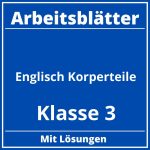 Arbeitsblätter Englisch Klasse 3 Körperteile PDF