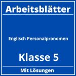 Arbeitsblätter Englisch Klasse 5 Personalpronomen PDF