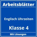 Englisch Übungen Uhrzeiten Klasse 4 Arbeitsblätter Pdf PDF