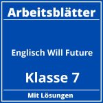 Arbeitsblätter Englisch Klasse 7 Will Future PDF