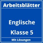 Englische Arbeitsblätter Klasse 5 PDF Englische Arbeitsblätter Klasse 5 PDF