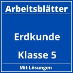 Erdkunde Arbeitsblätter Klasse 5 Zum Ausdrucken PDF