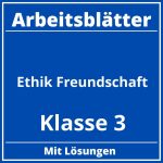 Ethik Klasse 3 Arbeitsblätter Freundschaft PDF