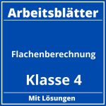 Arbeitsblätter Flächenberechnung Klasse 4 PDF