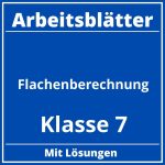 Arbeitsblätter Flächenberechnung Klasse 7 PDF