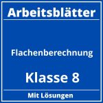 Arbeitsblätter Flächenberechnung Klasse 8 PDF