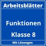 Funktionen Klasse 8 Arbeitsblätter Pdf PDF