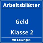 Arbeitsblätter Geld Klasse 2 Kostenlos PDF