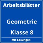 Arbeitsblätter Geometrie Klasse 8 PDF