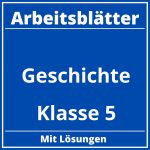 Arbeitsblätter Geschichte Klasse 5 Kostenlos PDF