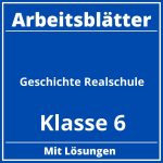 Arbeitsblätter Geschichte Klasse 6 Realschule PDF