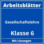 Gesellschaftslehre Klasse 6 Arbeitsblätter PDF