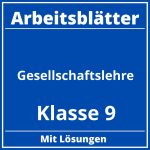 Gesellschaftslehre Klasse 9 Arbeitsblätter PDF