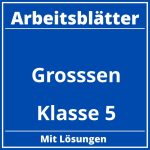 Arbeitsblätter Größen Klasse 5 PDF