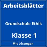 Grundschule Ethik Klasse 1 Arbeitsblätter Kostenlos PDF