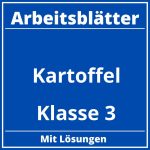 Arbeitsblätter Kartoffel Klasse 3 PDF