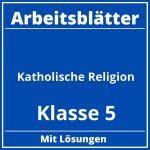 Katholische Religion Klasse 5 Arbeitsblätter PDF