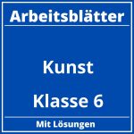 Arbeitsblätter Kunst Klasse 6 PDF