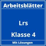 Lrs Arbeitsblätter Klasse 4 PDF