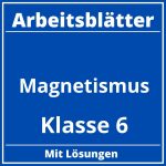 Arbeitsblätter Magnetismus Klasse 6 PDF