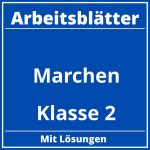 Märchen Klasse 2 Arbeitsblätter PDF