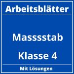 Arbeitsblätter Maßstab Klasse 4 PDF