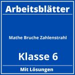 Mathe Arbeitsblätter Klasse 6 Brüche Zahlenstrahl PDF