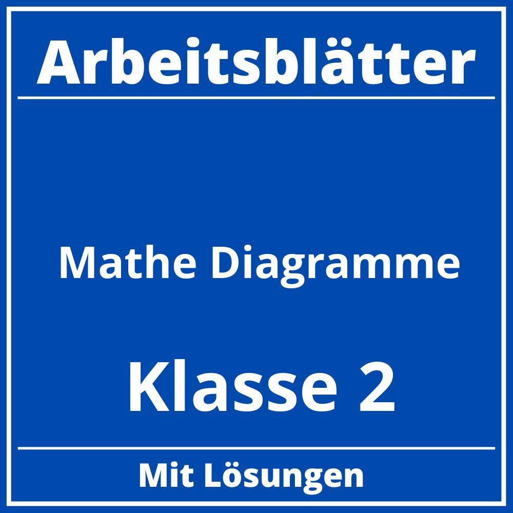 Arbeitsblätter Mathe Klasse 2 Diagramme