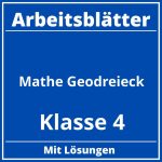 Arbeitsblätter Mathe Klasse 4 Geodreieck PDF