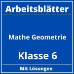 Mathe Klasse 6 Arbeitsblätter Geometrie PDF