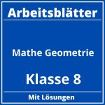 Arbeitsblätter Mathe Klasse 8 Geometrie PDF