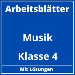 Musik Arbeitsblätter Klasse 4 PDF