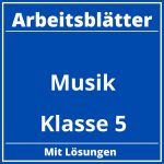 Musik Klasse 5 Arbeitsblätter Kostenlos PDF