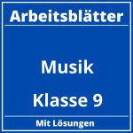 Musik Arbeitsblätter Klasse 9 PDF