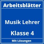 Arbeitsblätter Musik Klasse 4 Lehrer PDF