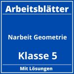 Klassenarbeit Geometrie Klasse 5 Arbeitsblätter Zum Ausdrucken PDF