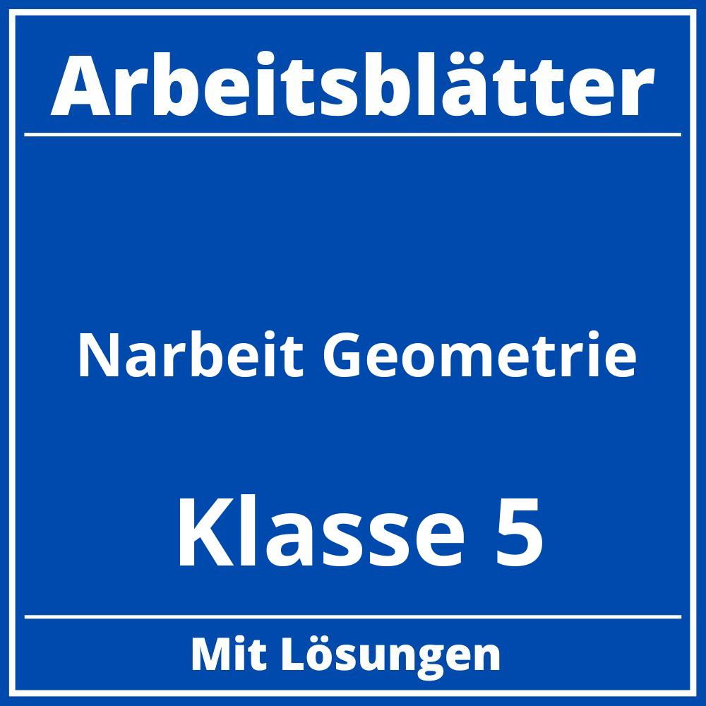 Klassenarbeit Geometrie Klasse 5 Arbeitsblätter Zum Ausdrucken